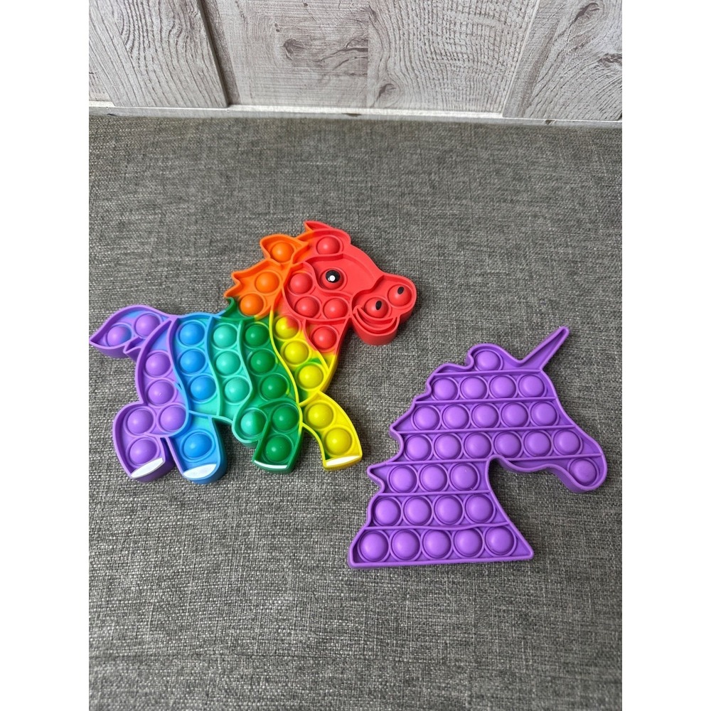 Fidget Toys 8 In Fun Shapes & Vibrant Colors For Stress Relief & Sensory Play - Picture 2 of 5